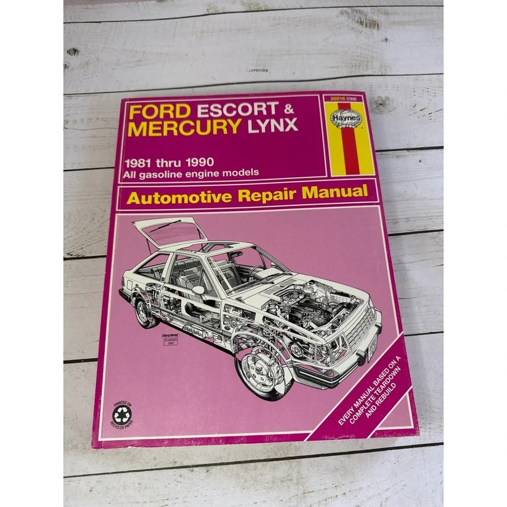 Lot 8 Haynes Auto Repair Manuals Honda Dodge Subaru GM Ford Chrysler